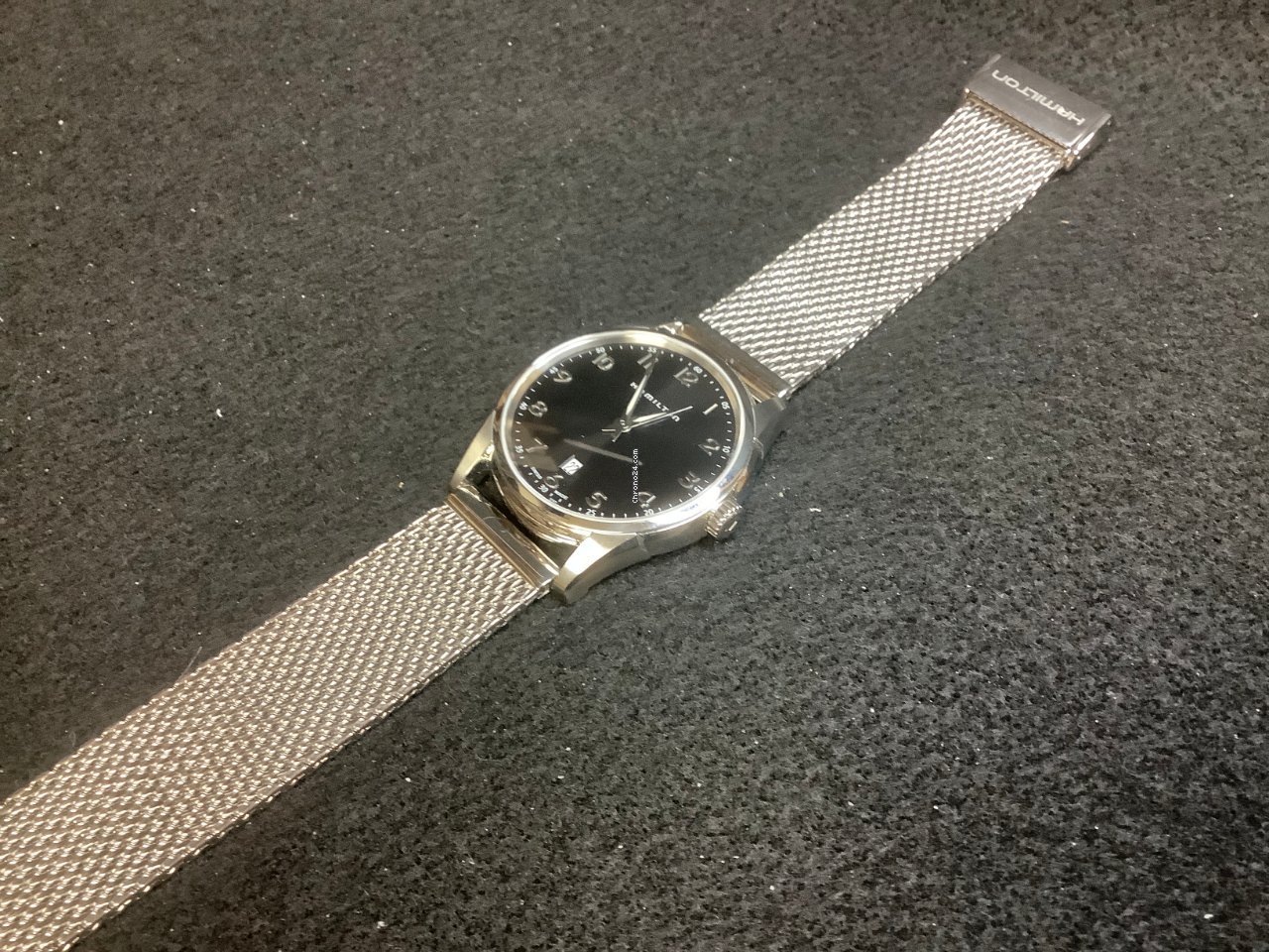 IMG_9081 Hamilton Jazzmaster Thinline Mens watch Unisex Quartz Steel H38511733 Replica 7