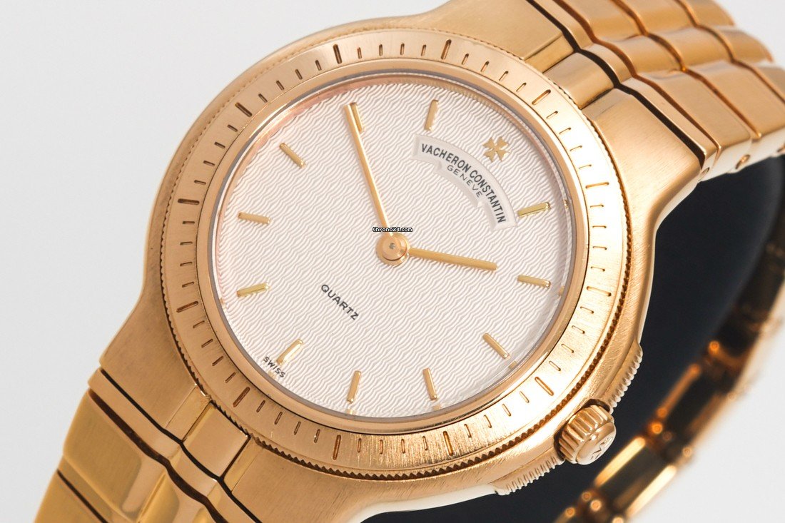 IMG_9081 Vacheron Constantin Womens watch Quartz Yellow gold 16020 967J-7 Replica 7