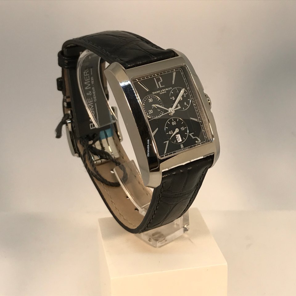 Baume & Mercier Hampton Mens watch Unisex Quartz Steel 66646 Replica 7