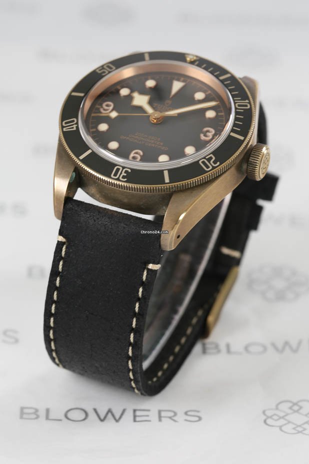 IMG_9081 Tudor Black Bay Bronze Mens watch Unisex Automatic Bronze M79250BA-0001 Replica 7