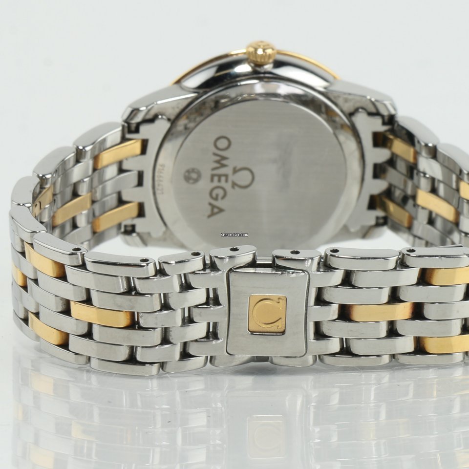 Omega De Ville Prestige Womens watch Quartz Gold Steel 424.20.24.60.08.001 Replica 7