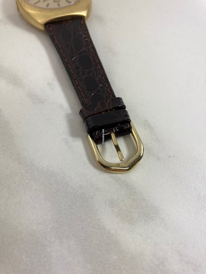 IMG_9081 IWC Mens watch Unisex Quartz Yellow gold 3406 Replica 7