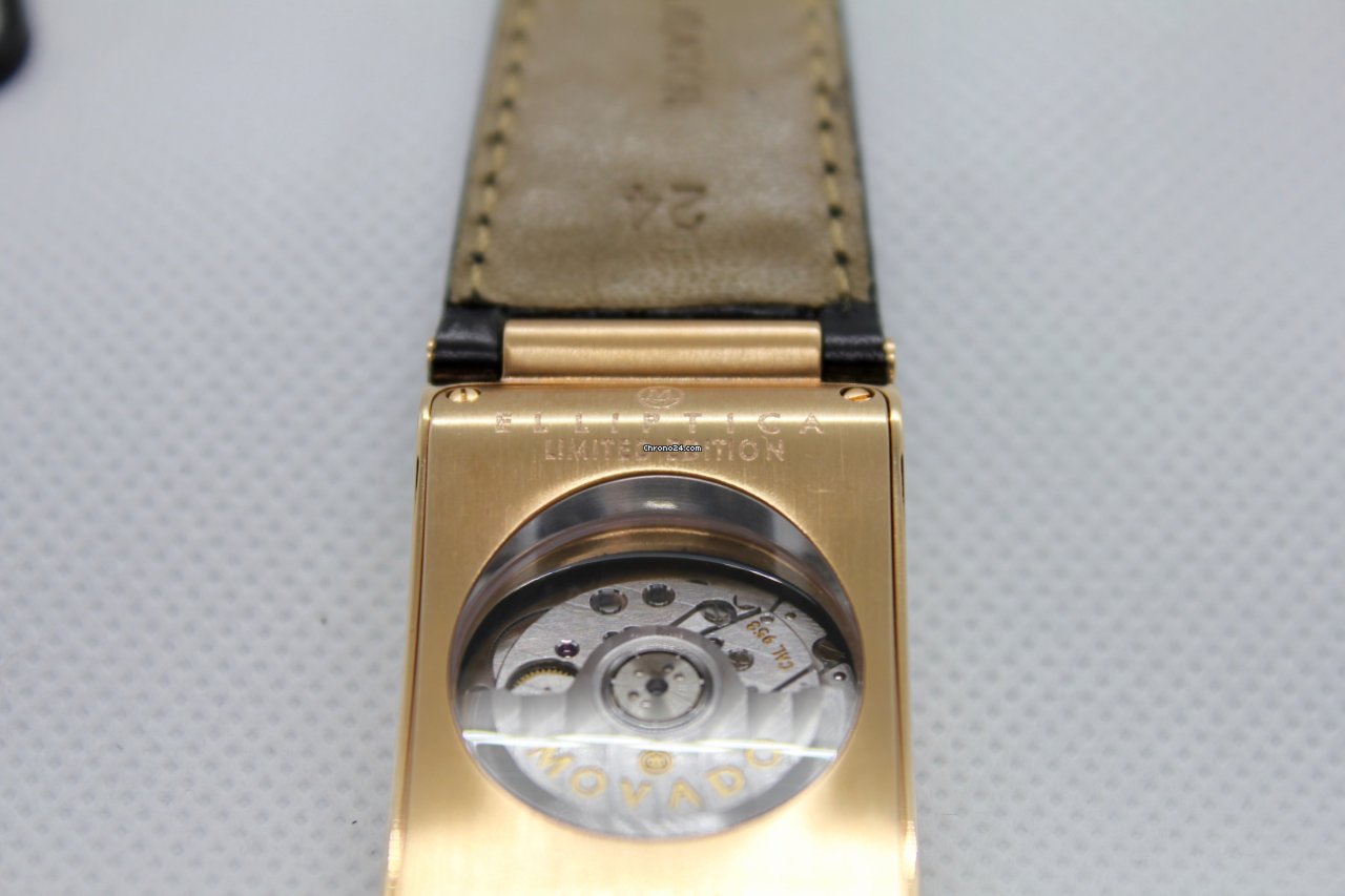 IMG_9081 Movado Elliptica Mens watch Unisex Automatic Rose gold 44-C3-1841 Replica 7