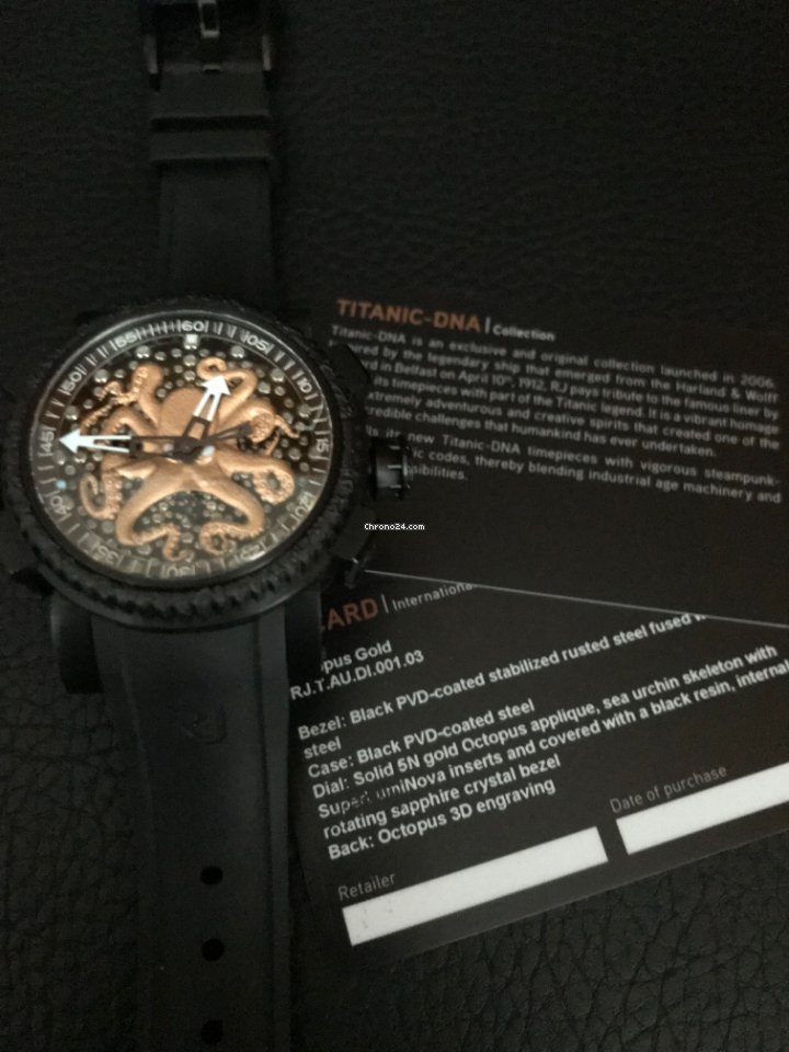 Romain Jerome Mens watch Unisex Automatic Steel RJ.T.AU.DI.001.03 Replica 7