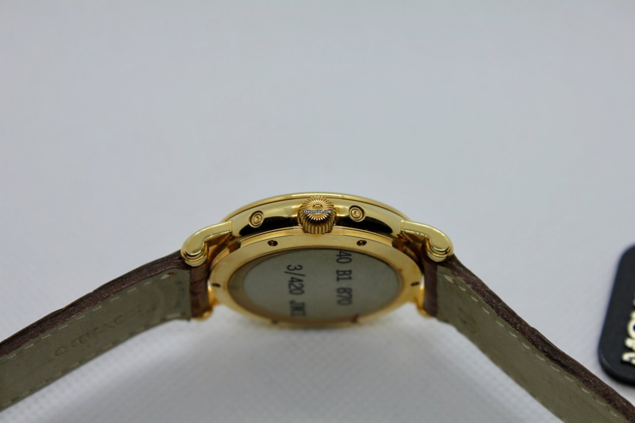 IMG_9081 Movado Mens watch Unisex Automatic Yellow gold 40 B1 870 3 420 JMI Replica 7