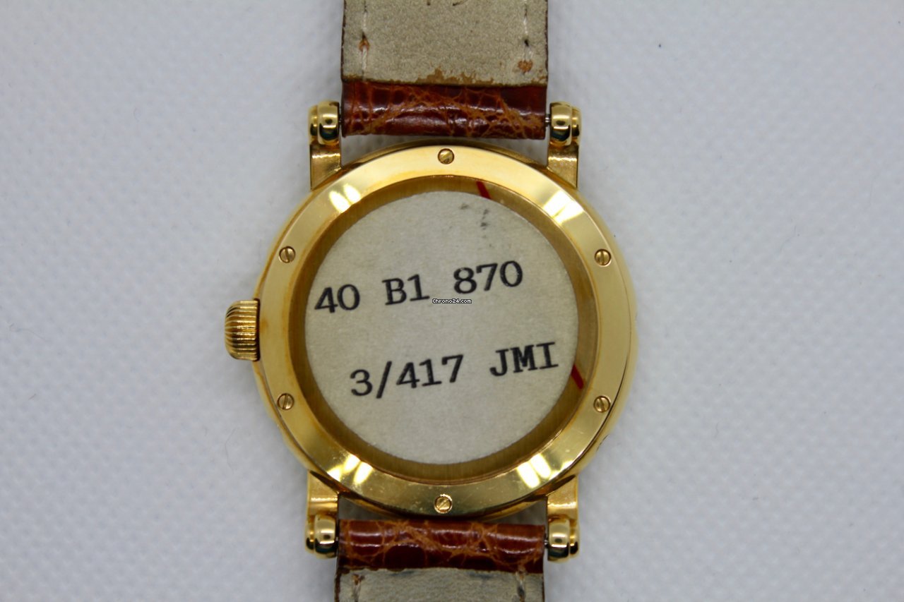 IMG_9081 Movado Mens watch Unisex Automatic Yellow gold 40 B1 870 3 417 JMI Replica 7