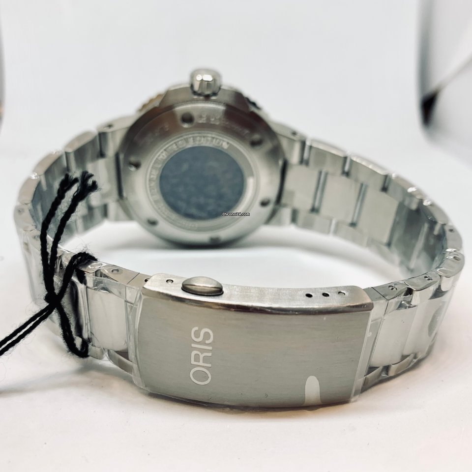 IMG_9081 Oris Aquis Date Mens watch Unisex Automatic Steel 01 733 7730 4175-Set Replica 7