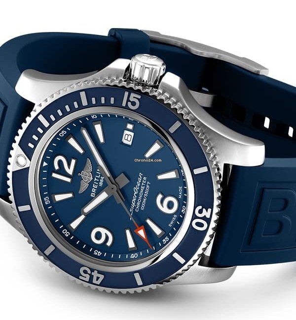 IMG_9081 Breitling Superocean 44 Mens watch Unisex Automatic Steel A17367D81C1S2 Replica 7