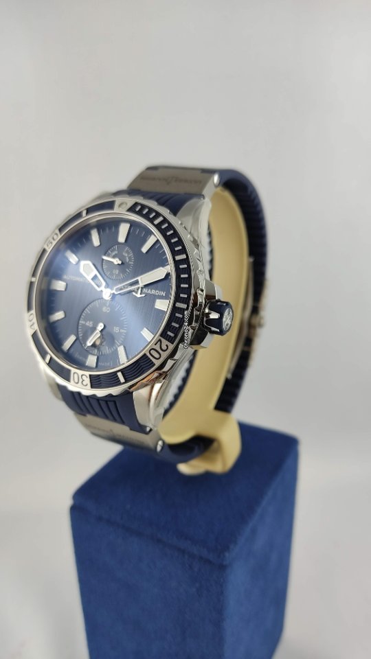 Ulysse Nardin Diver Chronometer Mens watch Unisex Automatic Steel 263-10-3 93 Replica 7