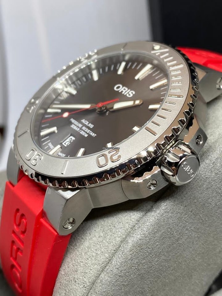 IMG_9081 Oris Aquis Date Mens watch Unisex Automatic Steel 01 733 7730 4153-07 4 24 66EB Replica 7