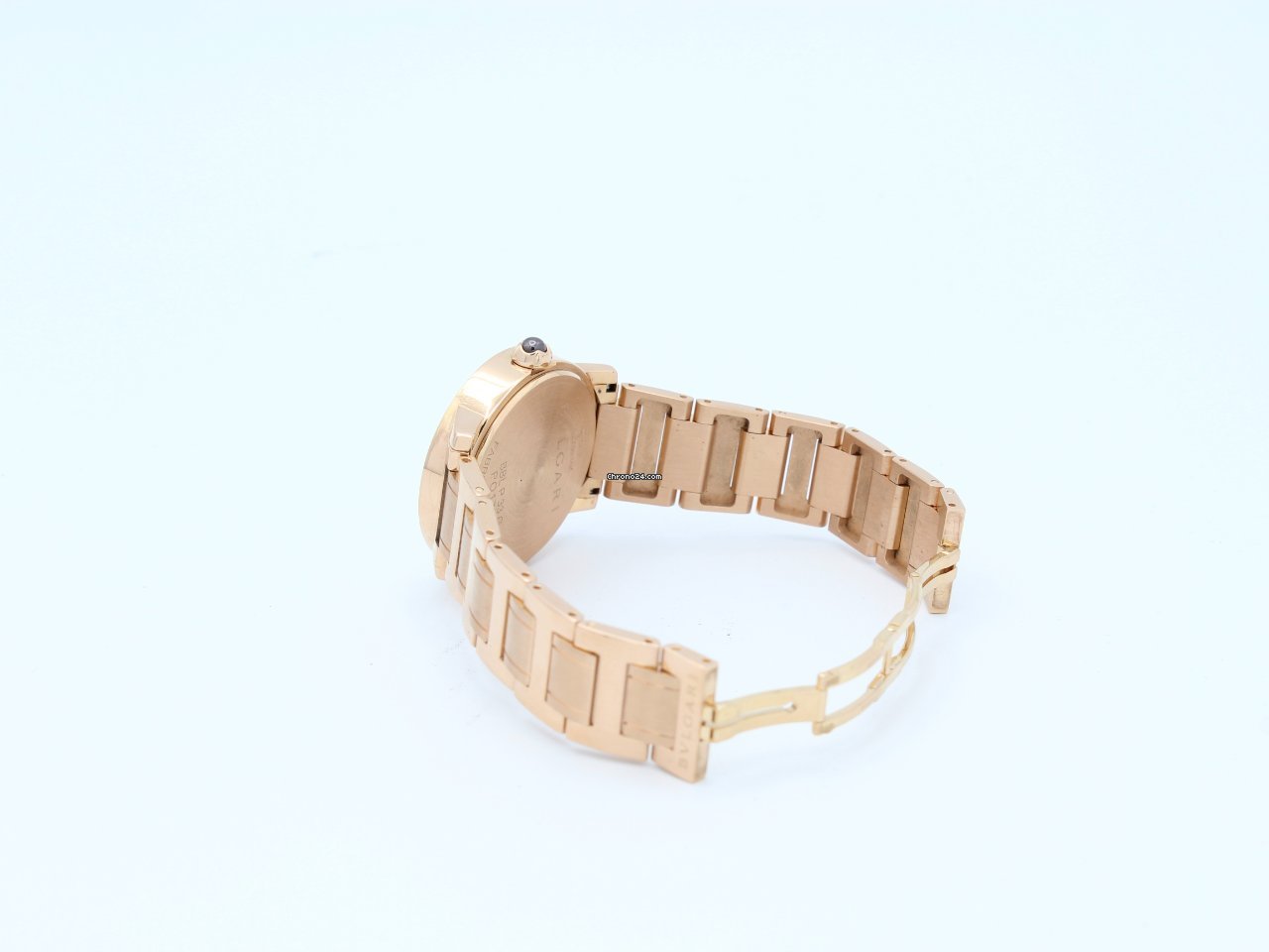 IMG_9081 Bulgari Bulgari Mens watch Unisex Automatic Rose gold BBLP33G Replica 7