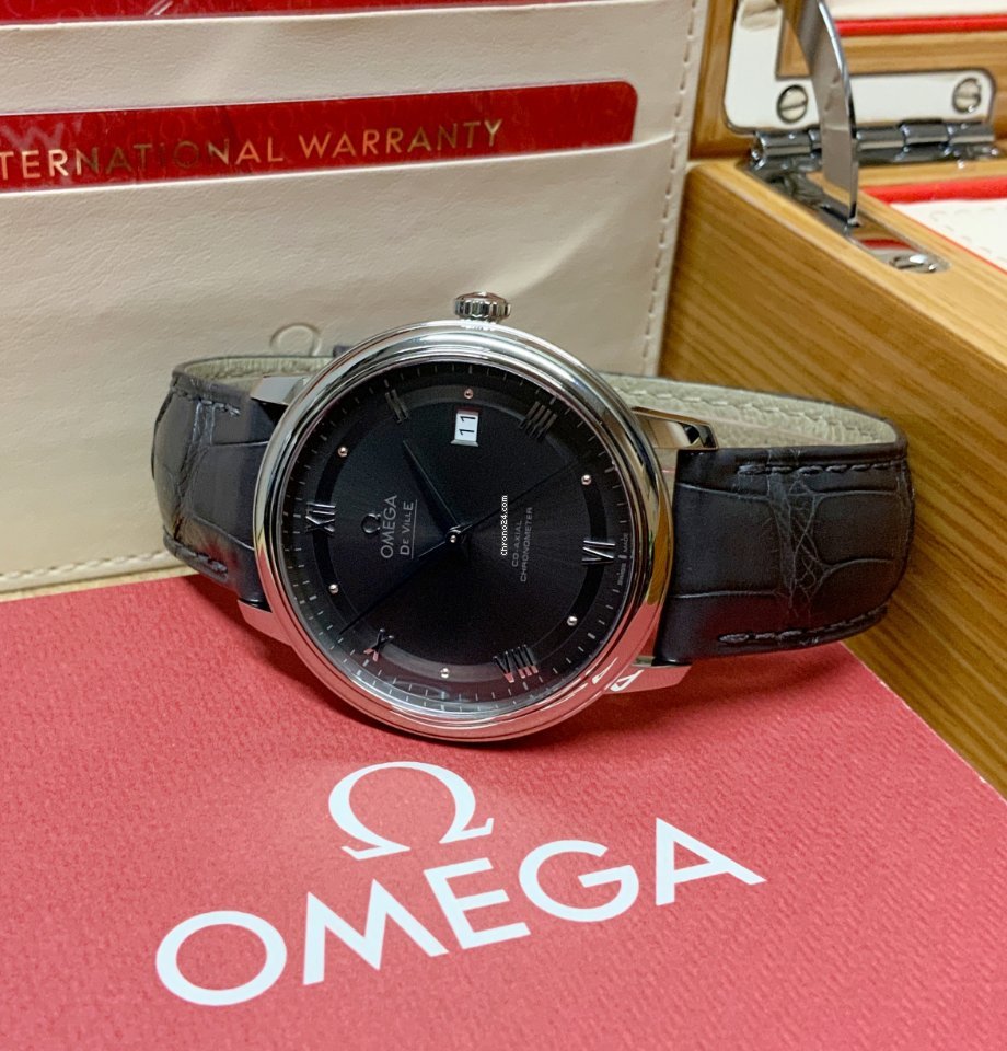 IMG_9081 Omega De Ville Prestige Mens watch Unisex Automatic Steel 424.13.40.20.06.001 Replica 7