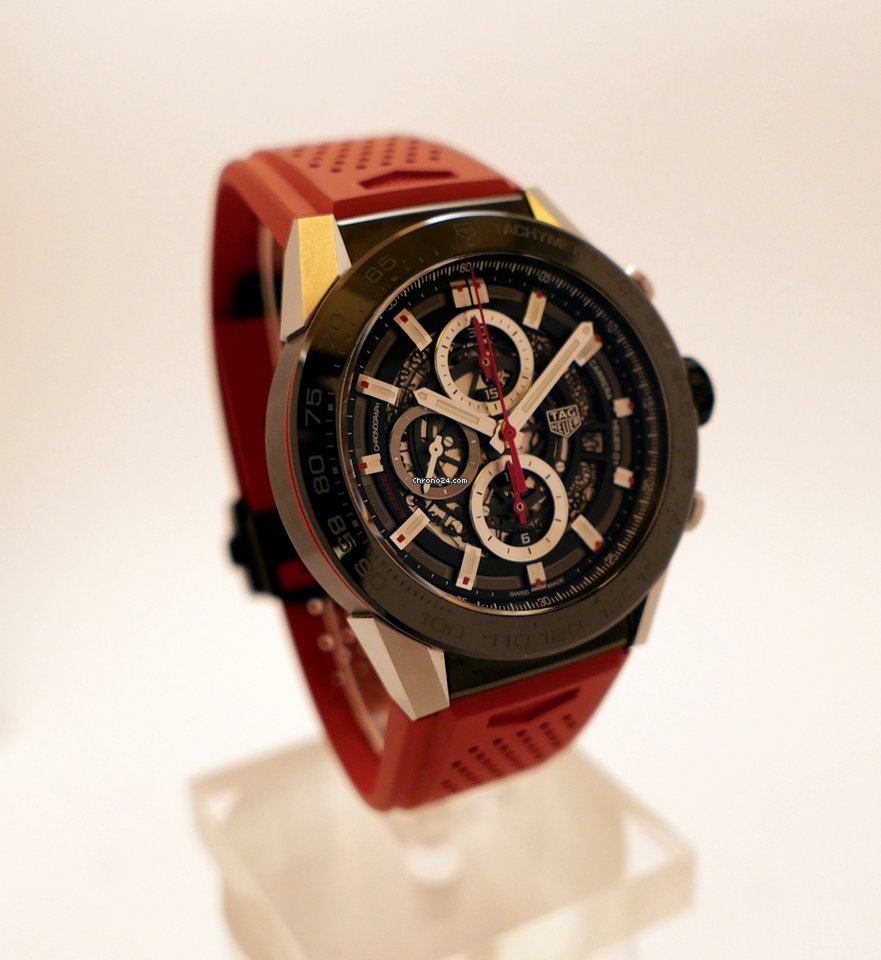 IMG_9081 TAG Heuer Carrera Calibre HEUER 01 Mens watch Unisex Automatic Steel CAR2A1Z.FT6050 Replica 7