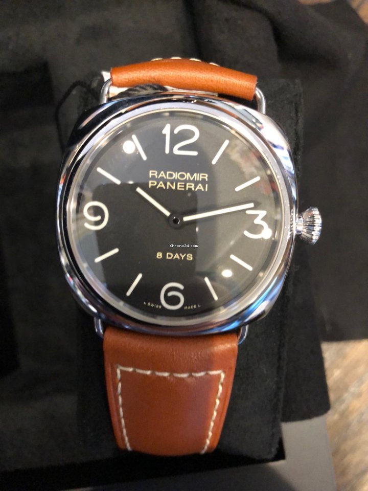 Panerai Radiomir 8 Days Mens watch Unisex Manual winding Steel PAM 00609 Replica 7