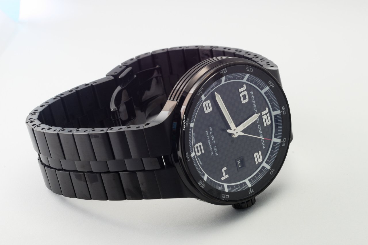 IMG_9081 Porsche Design Flat Six Mens watch Unisex Automatic Steel 6350.43.04.0275 Replica 7