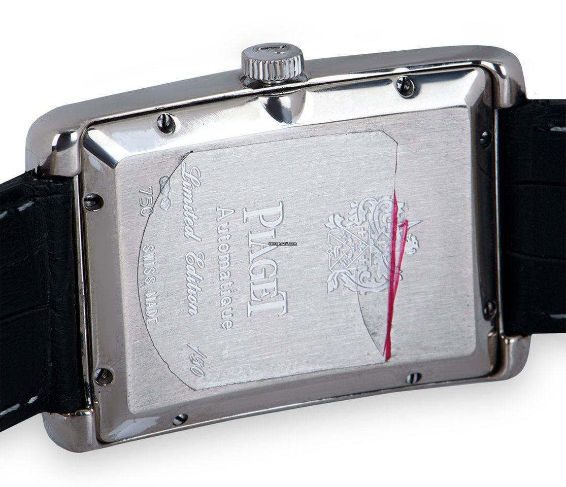 IMG_9081 Piaget Mens watch Unisex Automatic White gold P10077 Replica 7