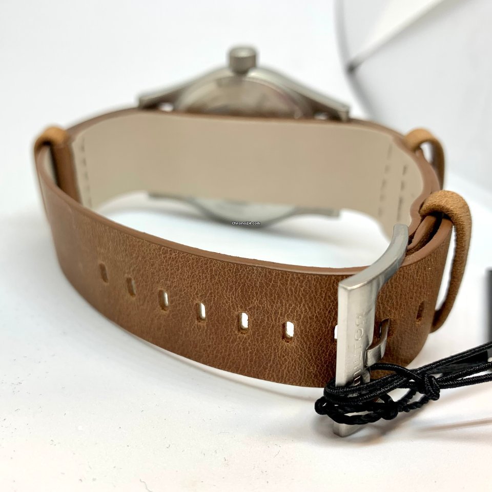 IMG_9081 Hamilton Khaki Field Mens watch Unisex Manual winding Steel H69439531 Replica 7