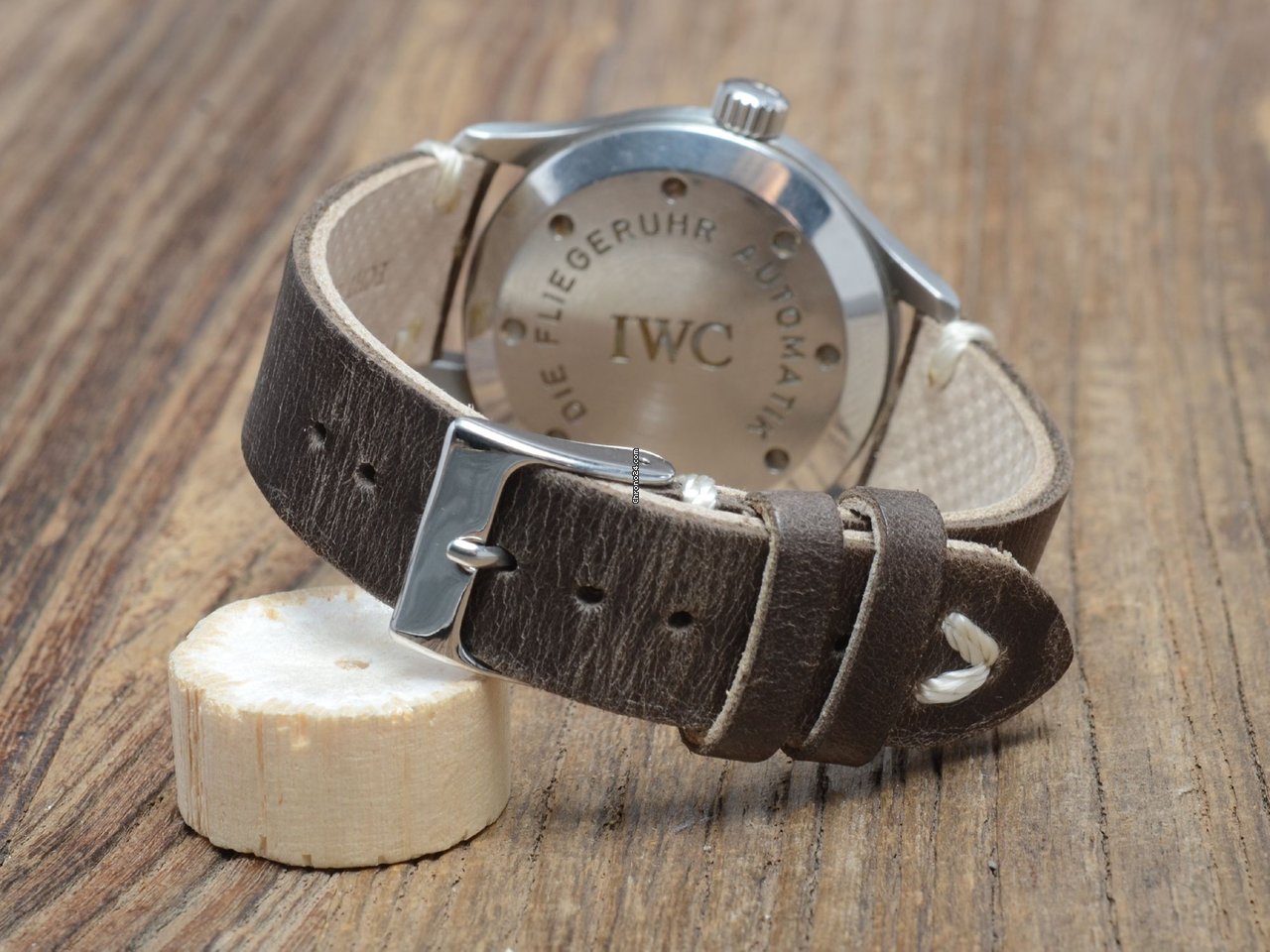 IMG_9081 IWC Pilot Mark Mens watch Unisex Automatic Steel IW3241 Replica 7