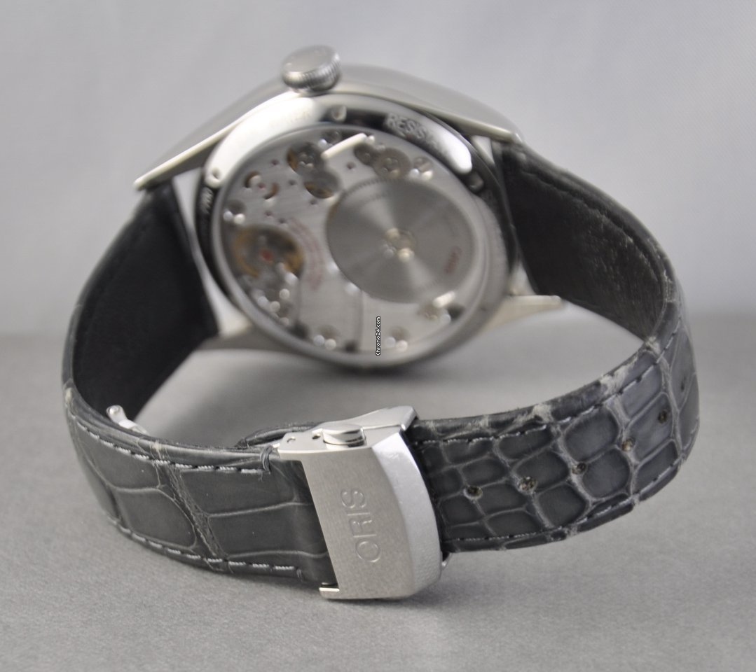 IMG_9081 Oris Artelier Calibre 111 Mens watch Unisex Manual winding Steel 01 111 7700 4061-Set 1 23 71FC Replica 7