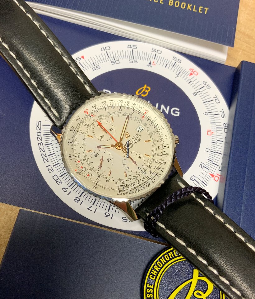 Breitling Navitimer Heritage Mens watch Unisex Automatic Steel A13324121G1X4 Replica 7