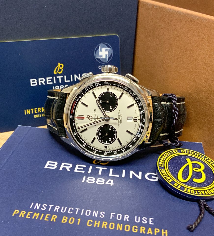 IMG_9081 Breitling Mens watch Unisex Automatic Steel AB0118221G1P2 Replica 7