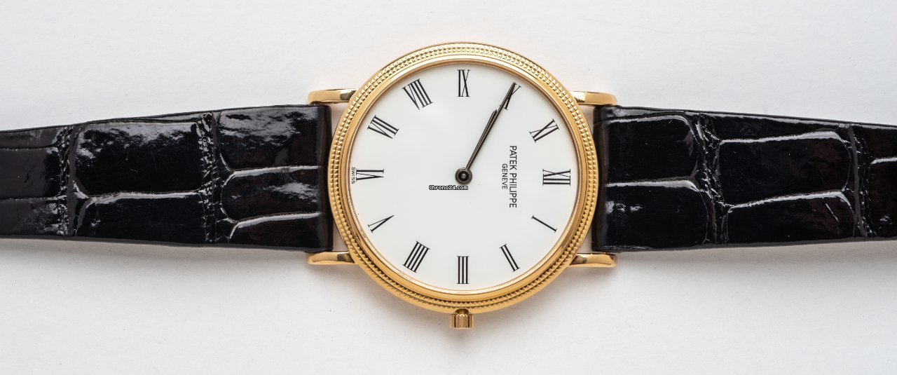 IMG_9081 Patek Philippe Calatrava Mens watch Unisex Quartz Yellow gold 3744J-050 Replica 7