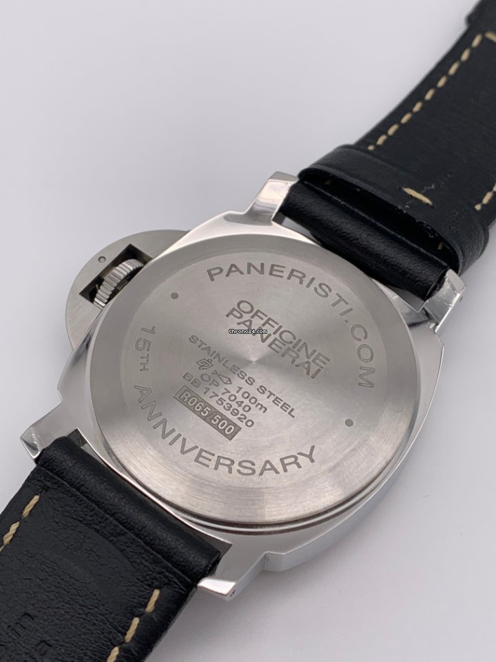 IMG_9081 Panerai Special Editions Mens watch Unisex Manual winding Steel PAM 00634 Replica 7