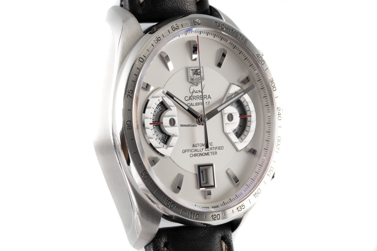 IMG_9081 TAG Heuer Grand Carrera Mens watch Unisex Automatic Steel CAV511B Replica 7