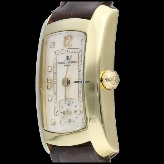 IMG_9081 Baume & Mercier Hampton Womens watch Quartz Yellow gold MV045229 Replica 7