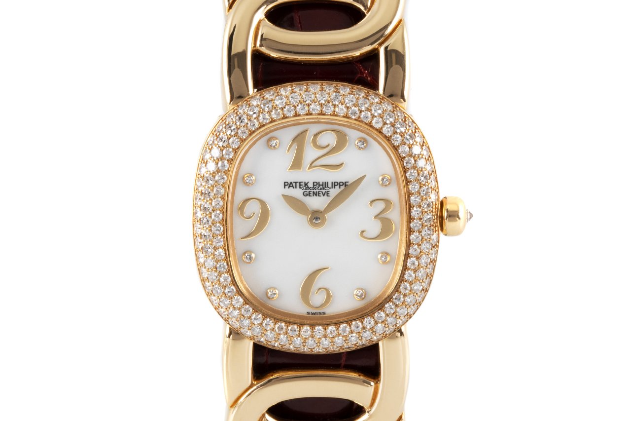 Patek Philippe Golden Ellipse Womens watch Quartz Yellow gold 4831 Replica 7
