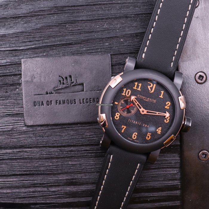 IMG_9081 Romain Jerome Titanic-DNA Mens watch Unisex Automatic Gold Steel T.B2B22.00.BB Replica 7
