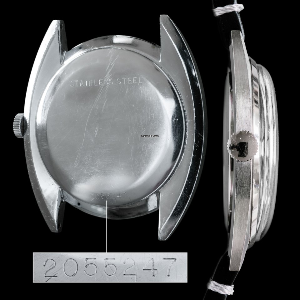 IWC Mens watch Unisex Manual winding Steel 402 Replica 7