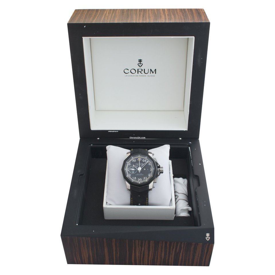 IMG_9081 Corum Admirals Cup Seafender Centro Mens watch Unisex Automatic Titanium 960.101.04 0231 AN14 Replica 7