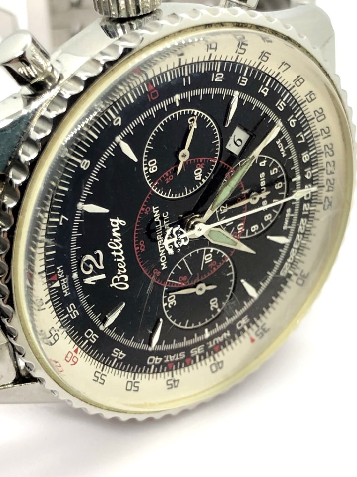 IMG_9081 Breitling Montbrillant Mens watch Unisex Automatic Steel A41030 Replica 7