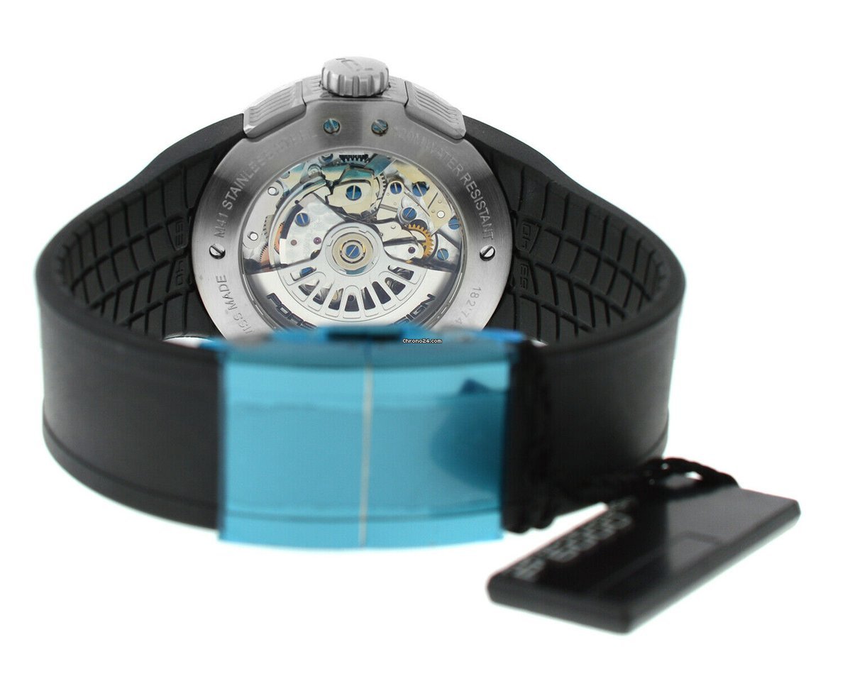 IMG_9081 Porsche Design Flat Six Mens watch Unisex Automatic Steel P6340 6340.41.24.1169 Replica 7