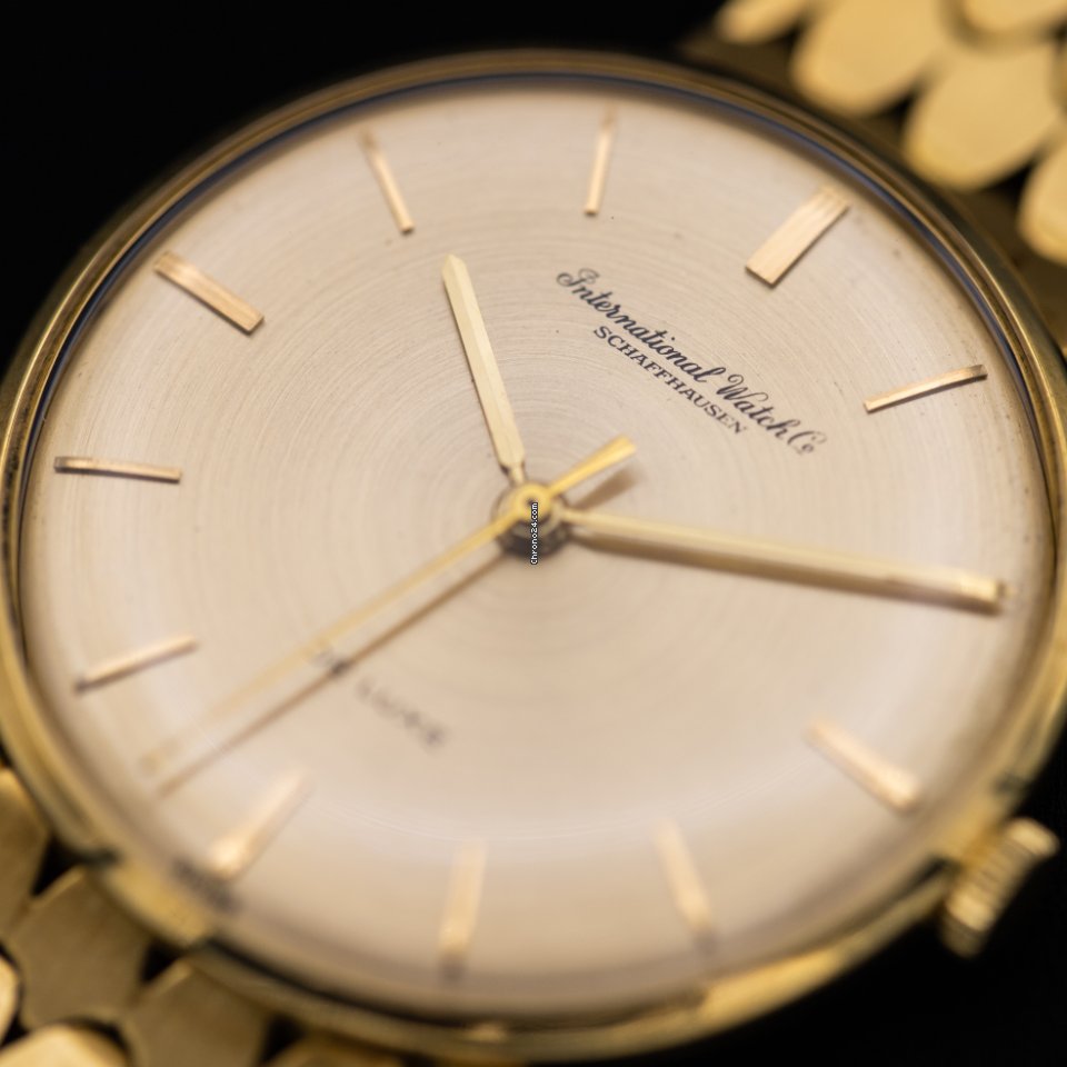 IMG_9081 IWC Portofino Mens watch Unisex Manual winding Yellow gold 1462545 Replica 7