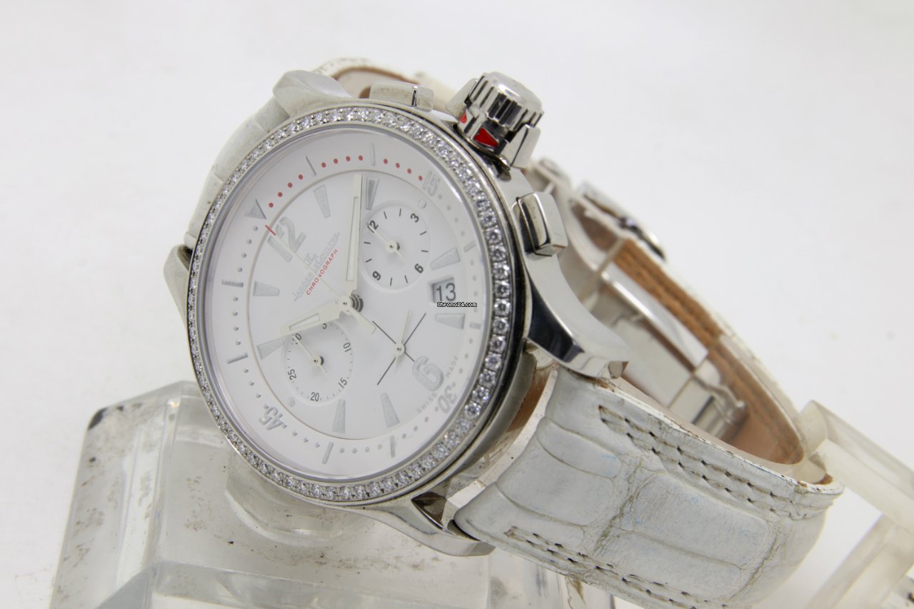 IMG_9081 Jaeger-LeCoultre Master Compressor Chronograph Womens watch Quartz Steel 148.8.31 Replica 7