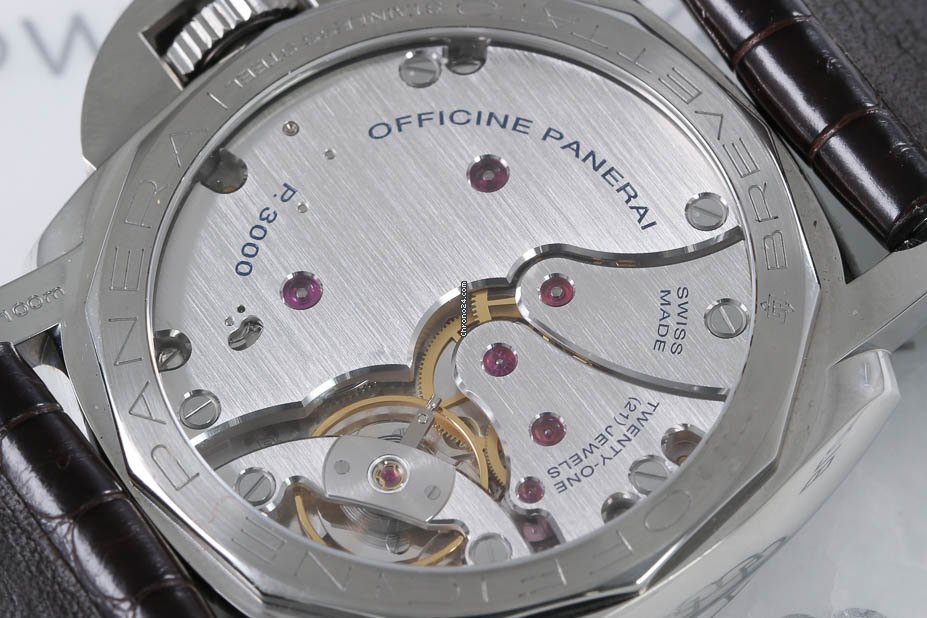 IMG_9081 Panerai Special Editions Mens watch Unisex Manual winding Steel PAM 00663 Replica 7