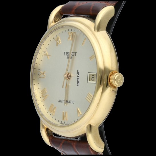 IMG_9081 Tissot Carson Mens watch Unisex Automatic Yellow gold T0854073601100 Replica 7