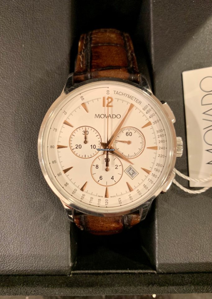 Movado Circa Quartz Steel 0606576 Replica 7