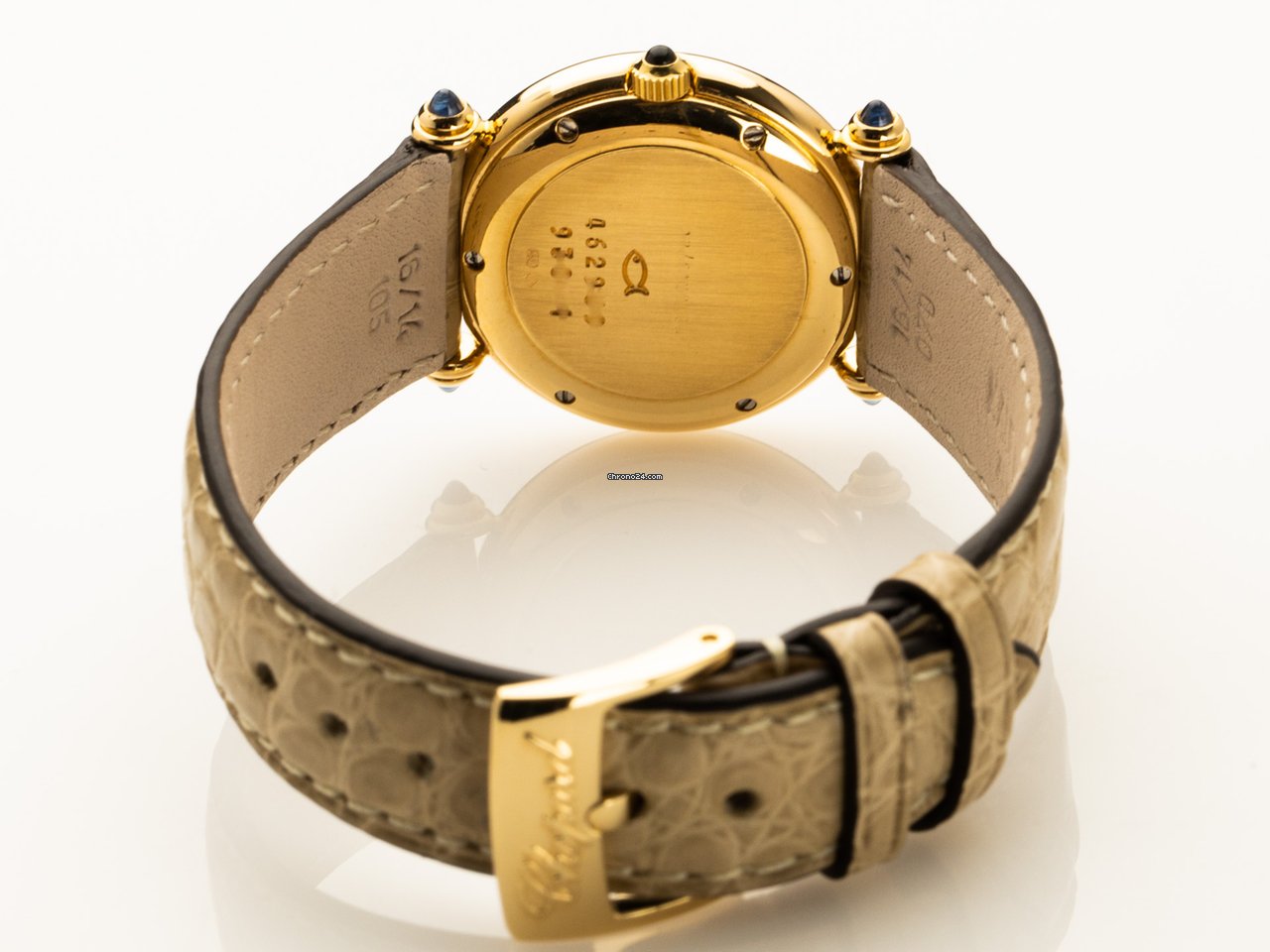 IMG_9081 Chopard Classic Womens watch Quartz Yellow gold 13 6129-23 Replica 7