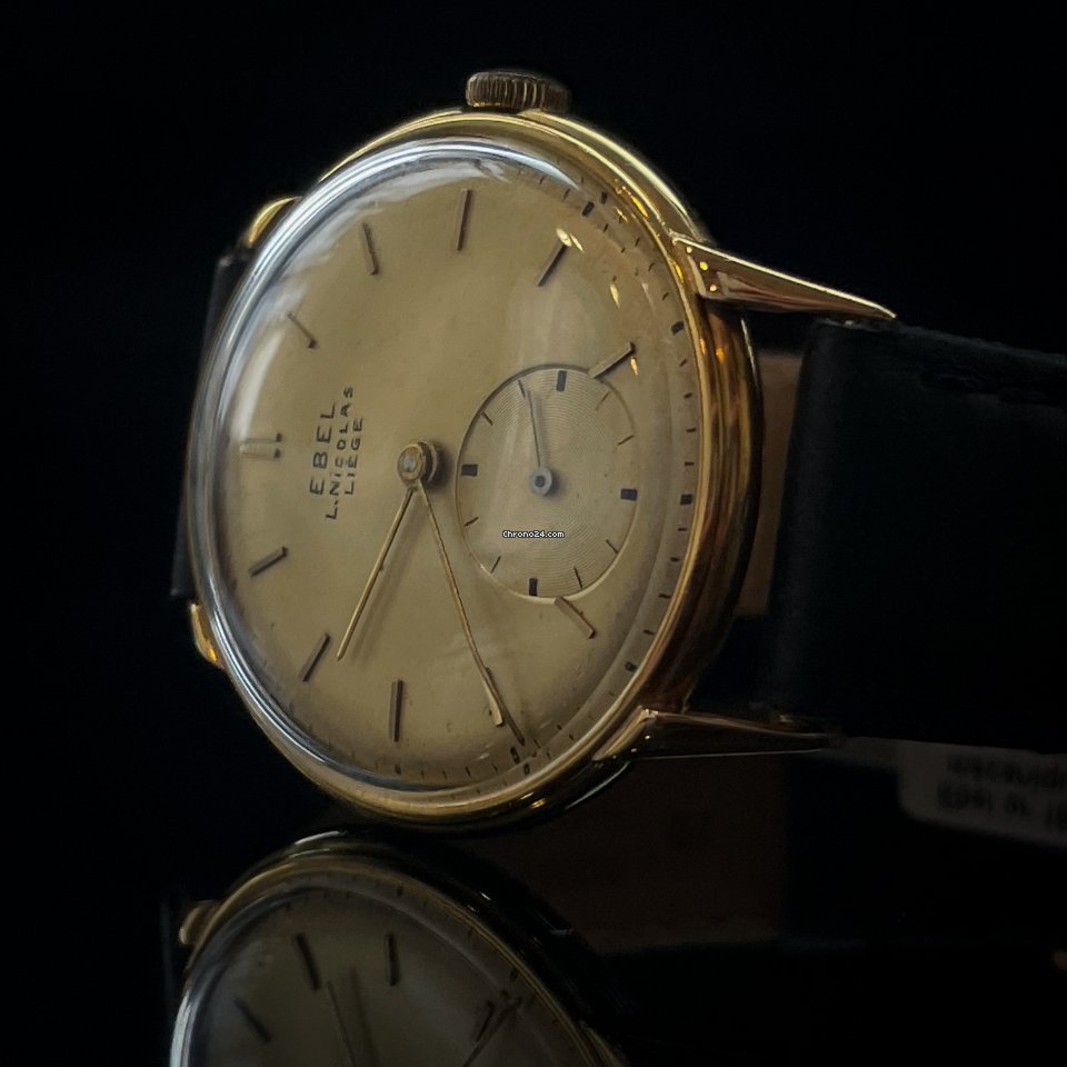 IMG_9081 Ebel Mens watch Unisex Manual winding Yellow gold ebel vintage Replica 7