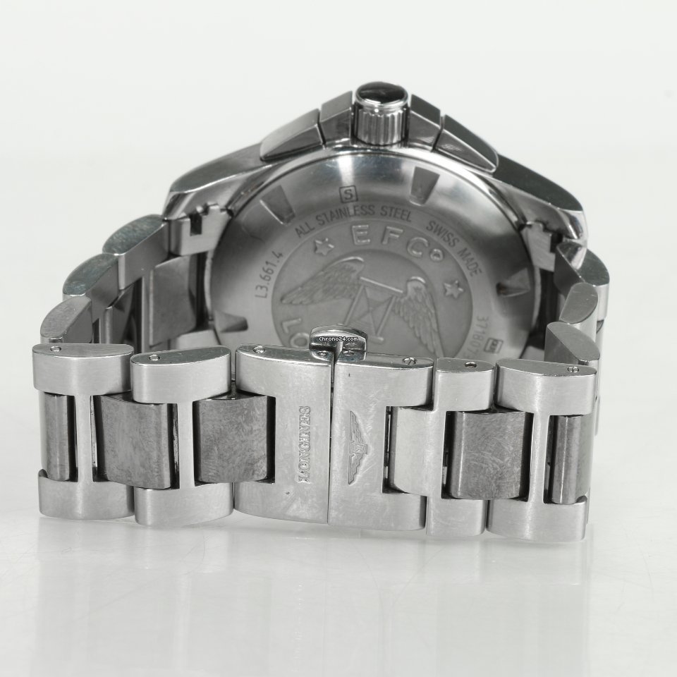 IMG_9081 Longines Conquest Mens watch Unisex Automatic Steel L3.661.4 Replica 7