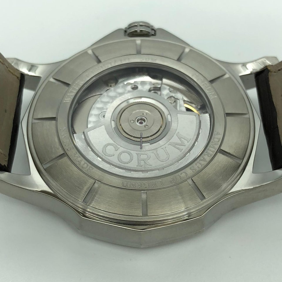 IMG_9081 Corum Admirals Cup Legend 42 Mens watch Unisex Automatic Steel 395.101.20 F371 AA12 Replica 7