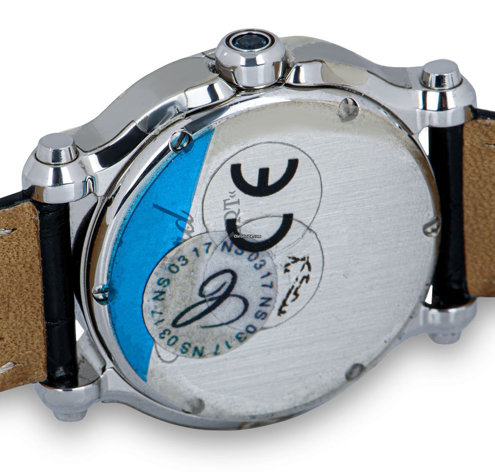 IMG_9081 Chopard Happy Sport Womens watch Quartz Steel 278509-3001 Replica 7