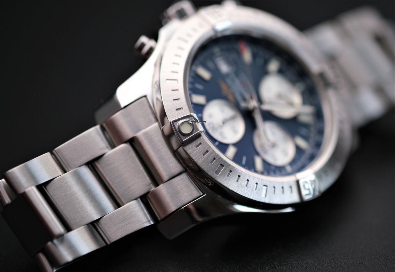 IMG_9081 Breitling Colt Chronograph Automatic Mens watch Unisex Automatic Steel A1338811.C914.173A Replica 7