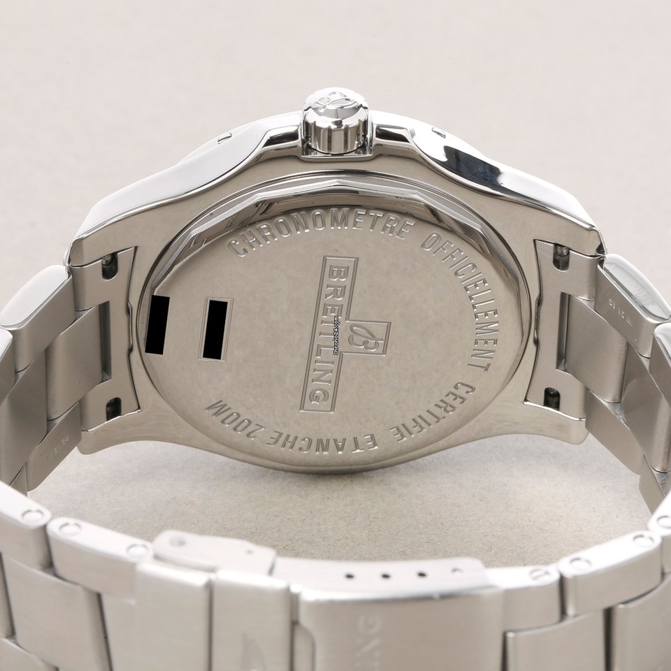 IMG_9081 Breitling Colt Mens watch Unisex Quartz Steel A74388 Replica 7