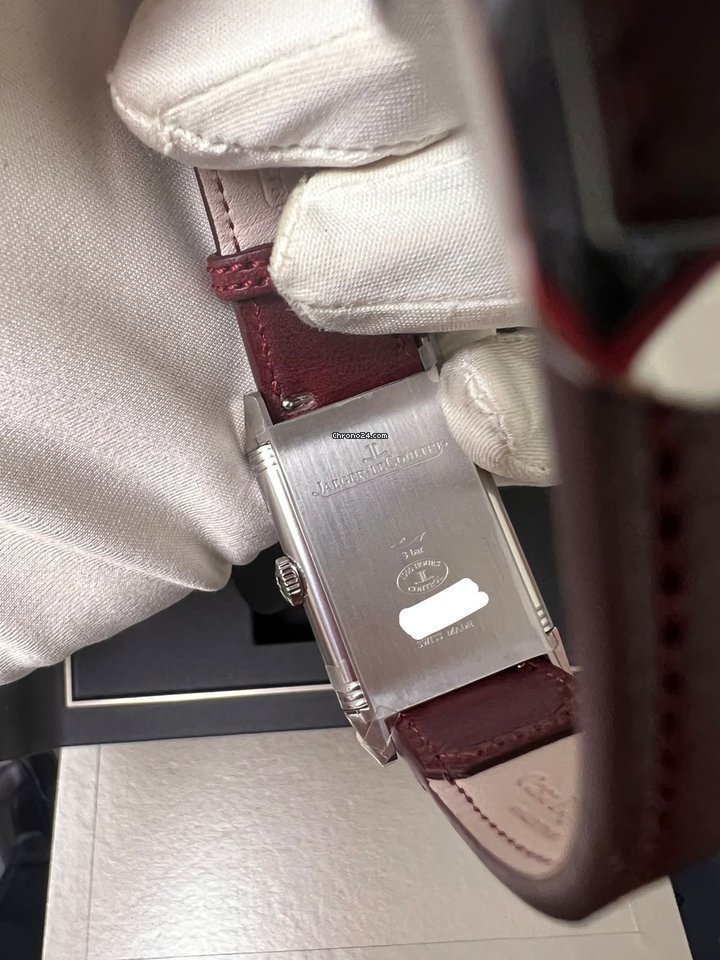 IMG_9081 Jaeger-LeCoultre Reverso Mens watch Unisex Manual winding Steel Q397846J Replica 7