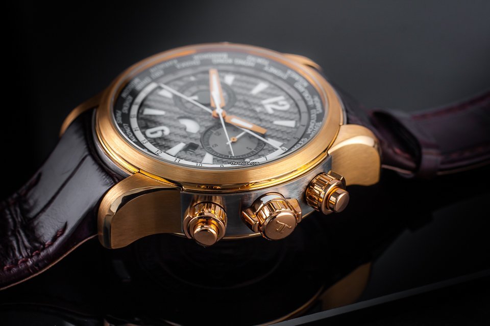 IMG_9081 Jaeger-LeCoultre Master Compressor Extreme World Chronograph Mens watch Unisex Automatic Rose gold 150.2.22 Replica 7