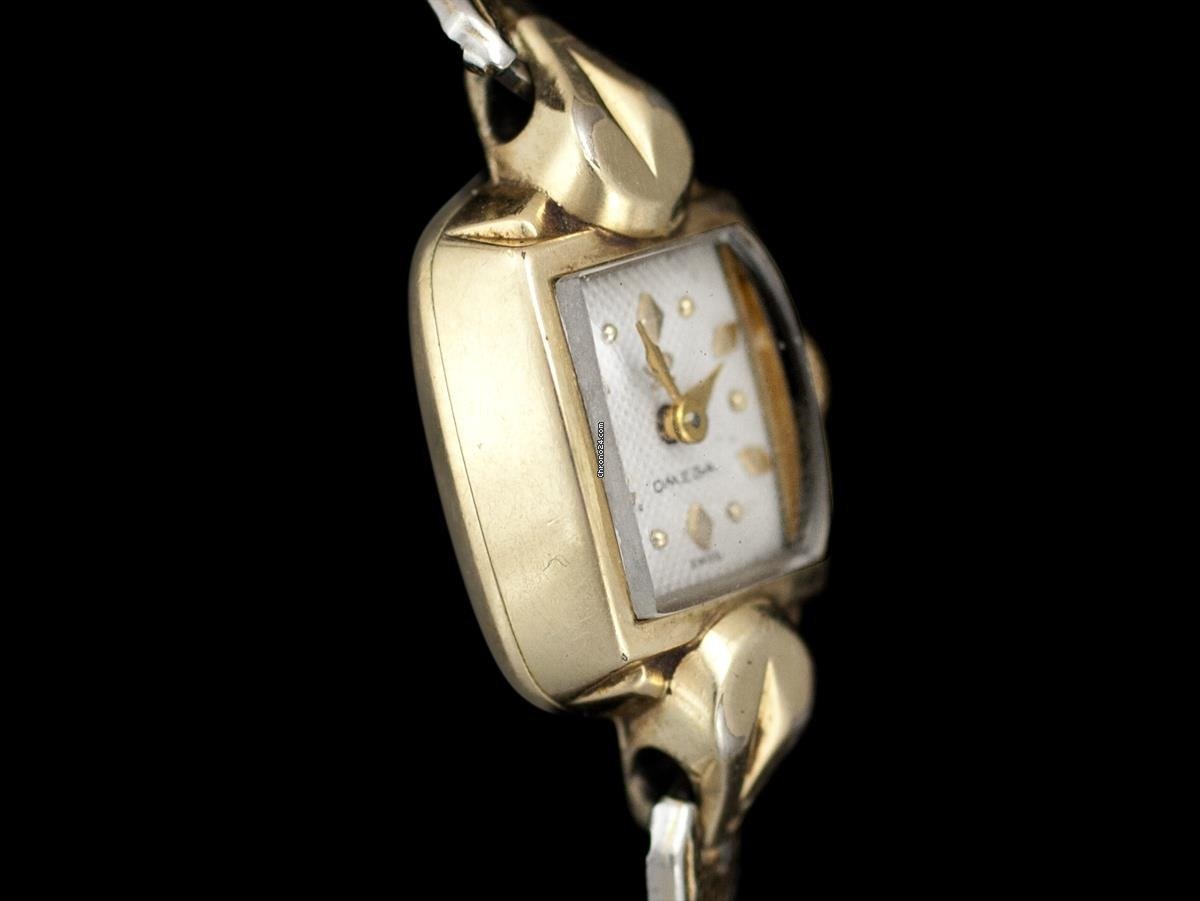 IMG_9081 Omega Womens watch Gold Steel 7383 Replica 7